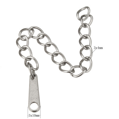 Adjustment chain of surgical steel