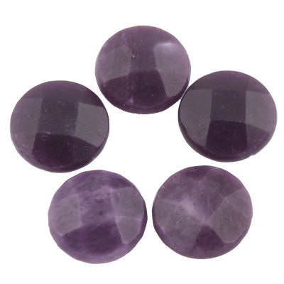 Amethyst 12 x 6mm cabochon