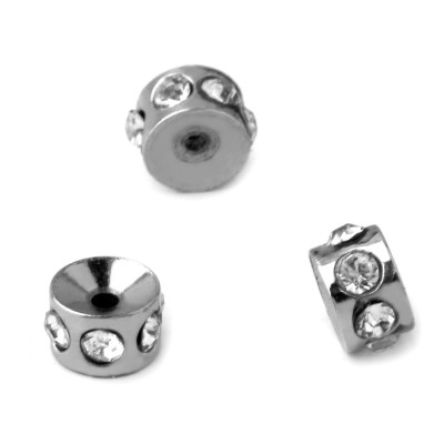 Rondelka 3 x 5,30mm z chirurgické oceli Crystal