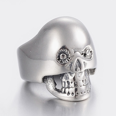 Bead smooth skull specter of surgical steel
