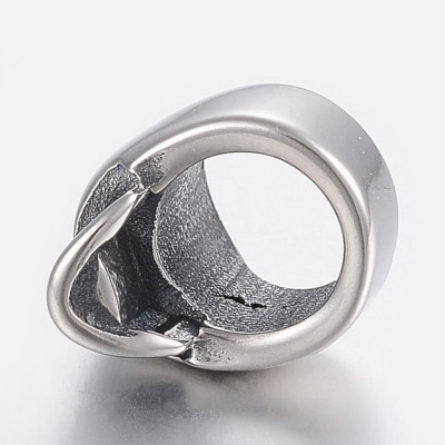 Bead smooth skull specter of surgical steel