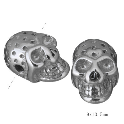 Skull of surgical steel