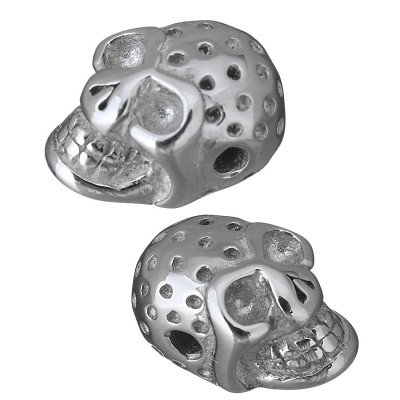 Skull of surgical steel