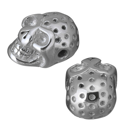 Skull of surgical steel