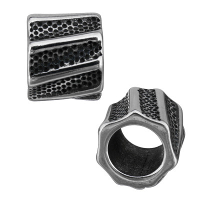 Large bead of surgical steel