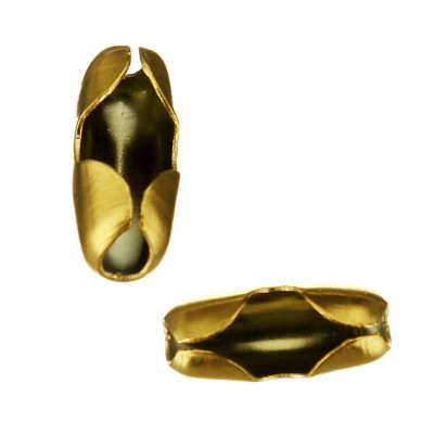 304 Steel Ball Chain Findings Connectors gold plating