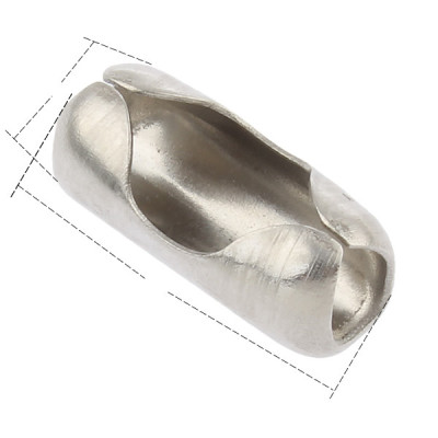 304 Stainless Steel Ball Chain Connectors 24 x 10mm