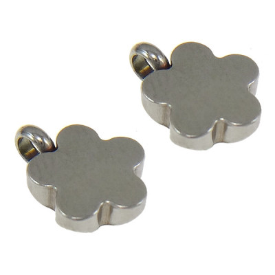 Přívěsek kytička se rivolkou Preciosa CRYSTAL chirurgická ocel