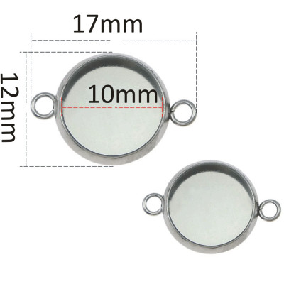 SOCKET INNER 10mm, made of surgical steel