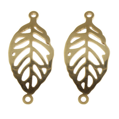 Surgical steel leaf connector