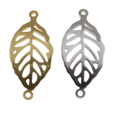 Surgical steel leaf connector