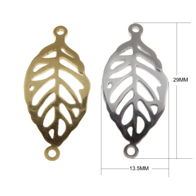 Surgical steel leaf connector