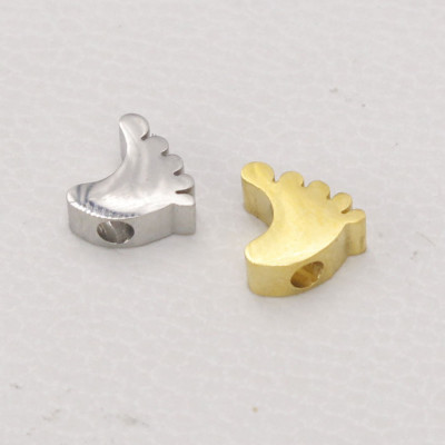 Bead leg in two color combinations of surgical steel