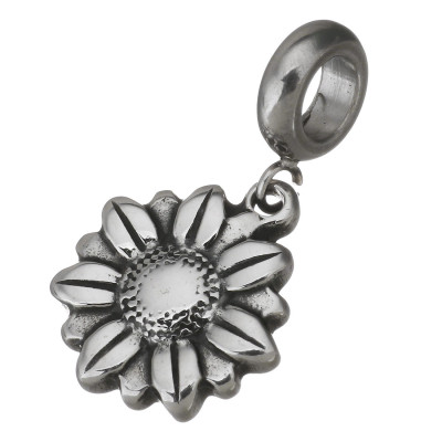 Pendant daisy from surgical steel