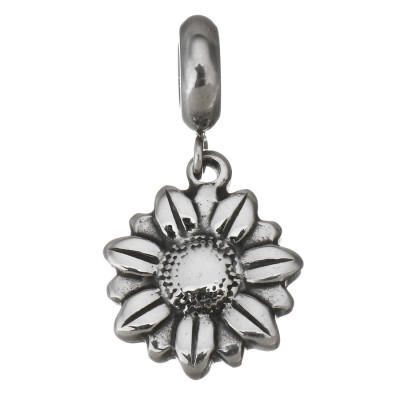Pendant daisy from surgical steel
