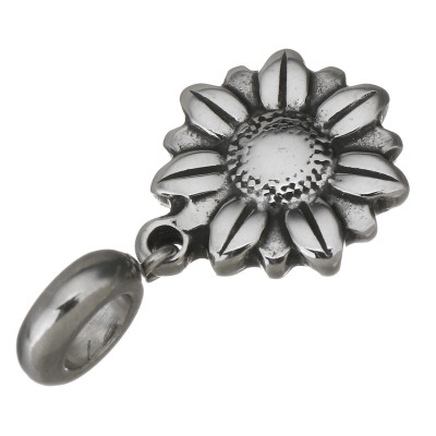 Pendant daisy from surgical steel