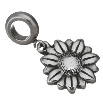 Pendant daisy from surgical steel