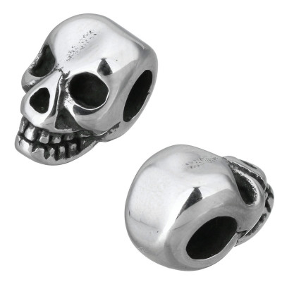 Surgical steel bead smooth polished