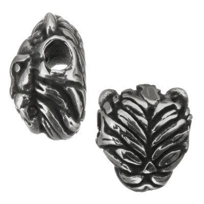 Bead head lion of surgical steel