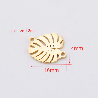 Ticket connector in three colors of surgical steel