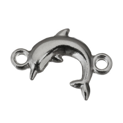 Dolphin connector made of surgical steel