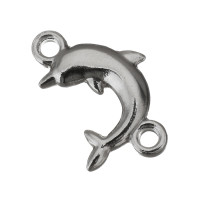 Dolphin connector made of surgical steel