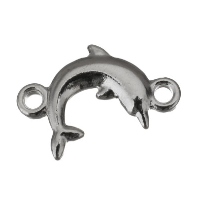 Dolphin connector made of surgical steel
