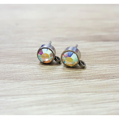 Surgical steel AB crystal chat