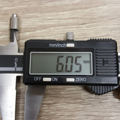 Tip diameter 6mm surgical steel