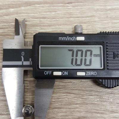 Tip diameter 6mm, 1pc, surgical steel