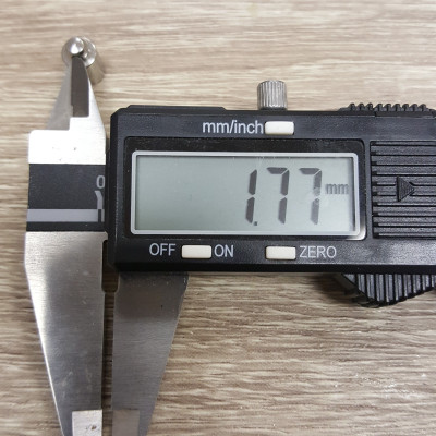 Tip diameter 6mm, 1pc, surgical steel