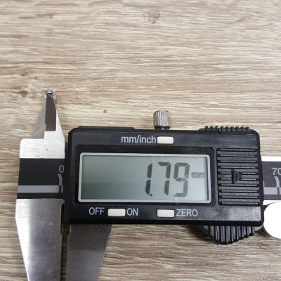 Tip diameter 3mm, 1pc, surgical steel