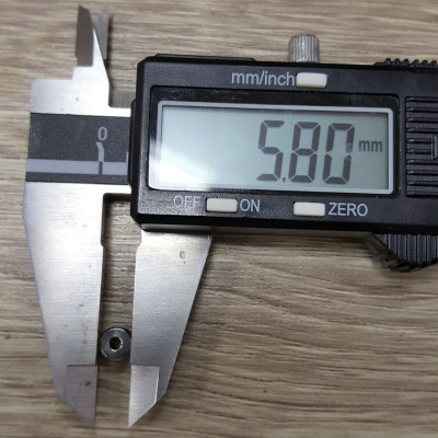 Surgical steel end piece 4,5mm