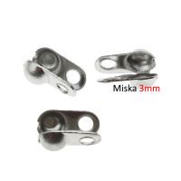 Kalota miska 3mm z chirurgické oceli