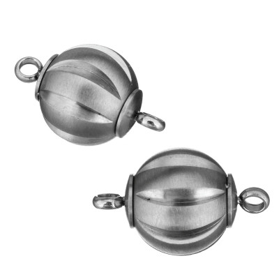 Magnetické zapínání korálek s očky střední chirurgická ocel