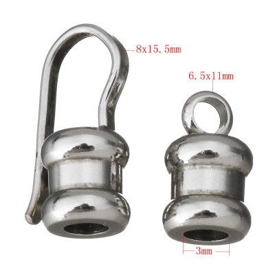 Surgical steel hook tip