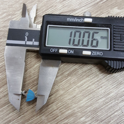 Korálek deštník s malým průvlekem z chirurgické oceli