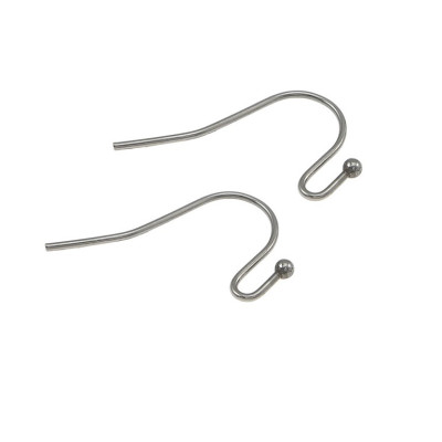 Afrohook simple with ball stainless steel