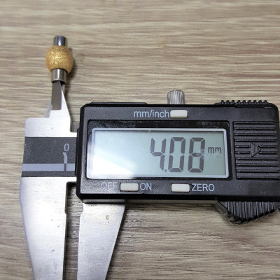 Magnetic fastening in gold galvanized 4mm stainless steel necklace