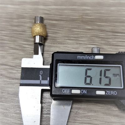 Magnetic fastening in gold galvanized stainless steel 6mm drawstring