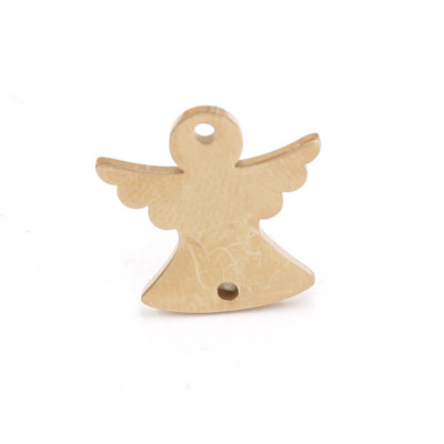 Angel connector in four color variants of surgical steel