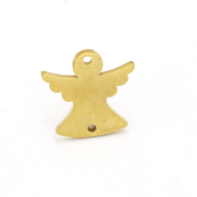 Angel connector in four color variants of surgical steel