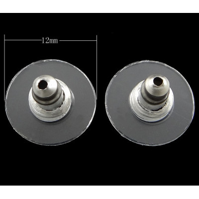 Plastic stopper with plastic surgical steel