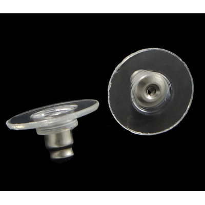 Plastic stopper with plastic surgical steel