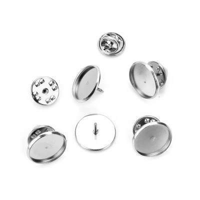 Components for brooch selection of many sizes of surgical steel beds