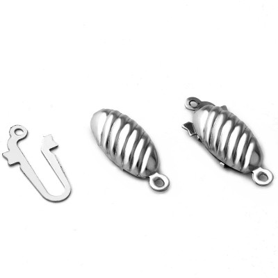 304 stainless steel Box clasp 1 strand