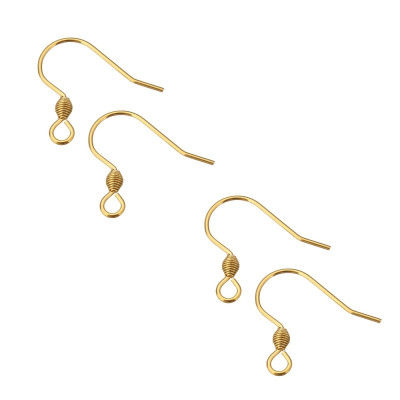 Afrohook with decorative spiral stainless steel