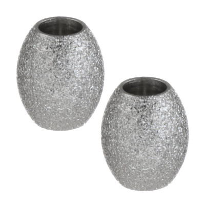 Diamond bead roller 5mm made of surgical steel without electroplating