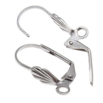 Earrings mechanical decorative surgical steel