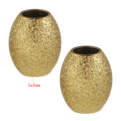 Korálek váleček 5 x 6mm ve čtyřech barevných variantách z chirurgické oceli